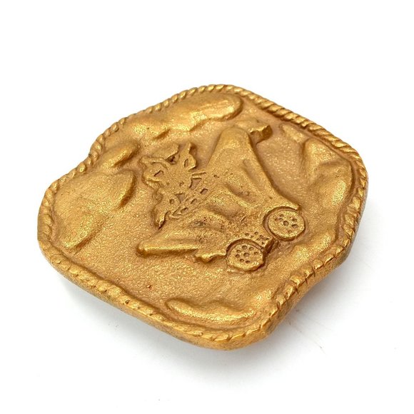 Guitar Banjo Player Belt Buckle Covered Wagon Travelling Singer Vintage Country - Picture 4 of 6